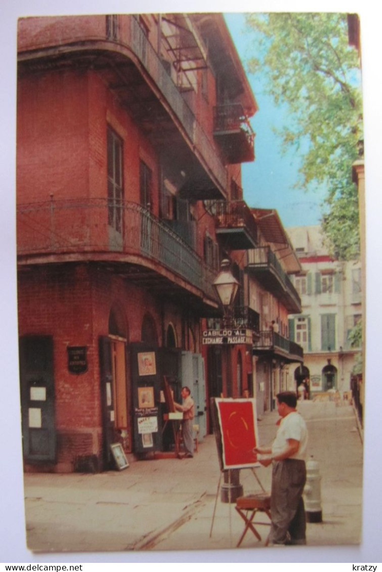 ETATS-UNIS - LOUISIANA - NEW-ORLEANS - Pirate's Alley - 1961 - New Orleans