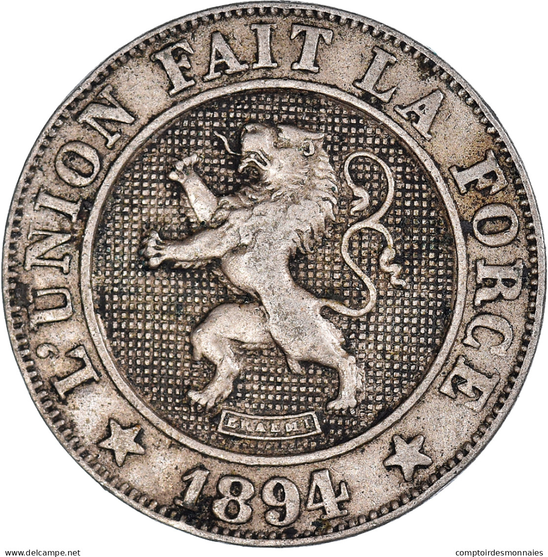 Monnaie, Belgique, 10 Centimes, 1894 - 10 Centimes