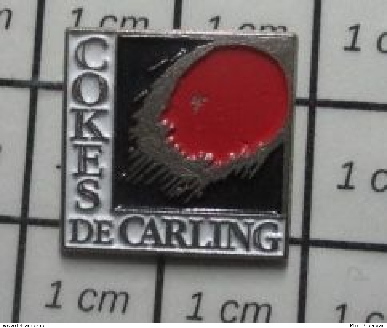 210B Pin's Pins / Beau Et Rare : MARQUES / COKES DE CARLING - Marche