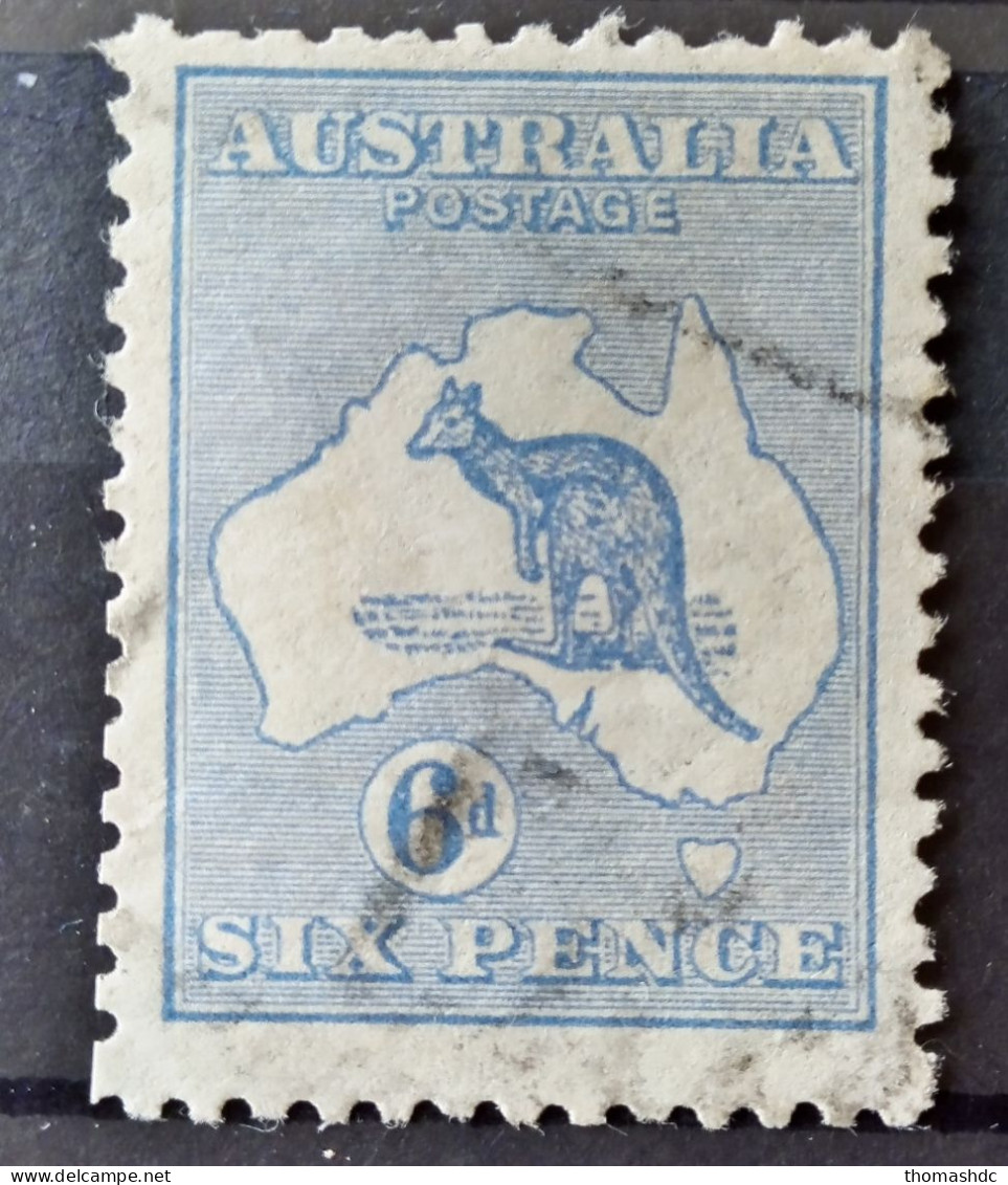 1913 6d Ultramarine 1st Wmk Die Il SG 9 BW 17 - Usati