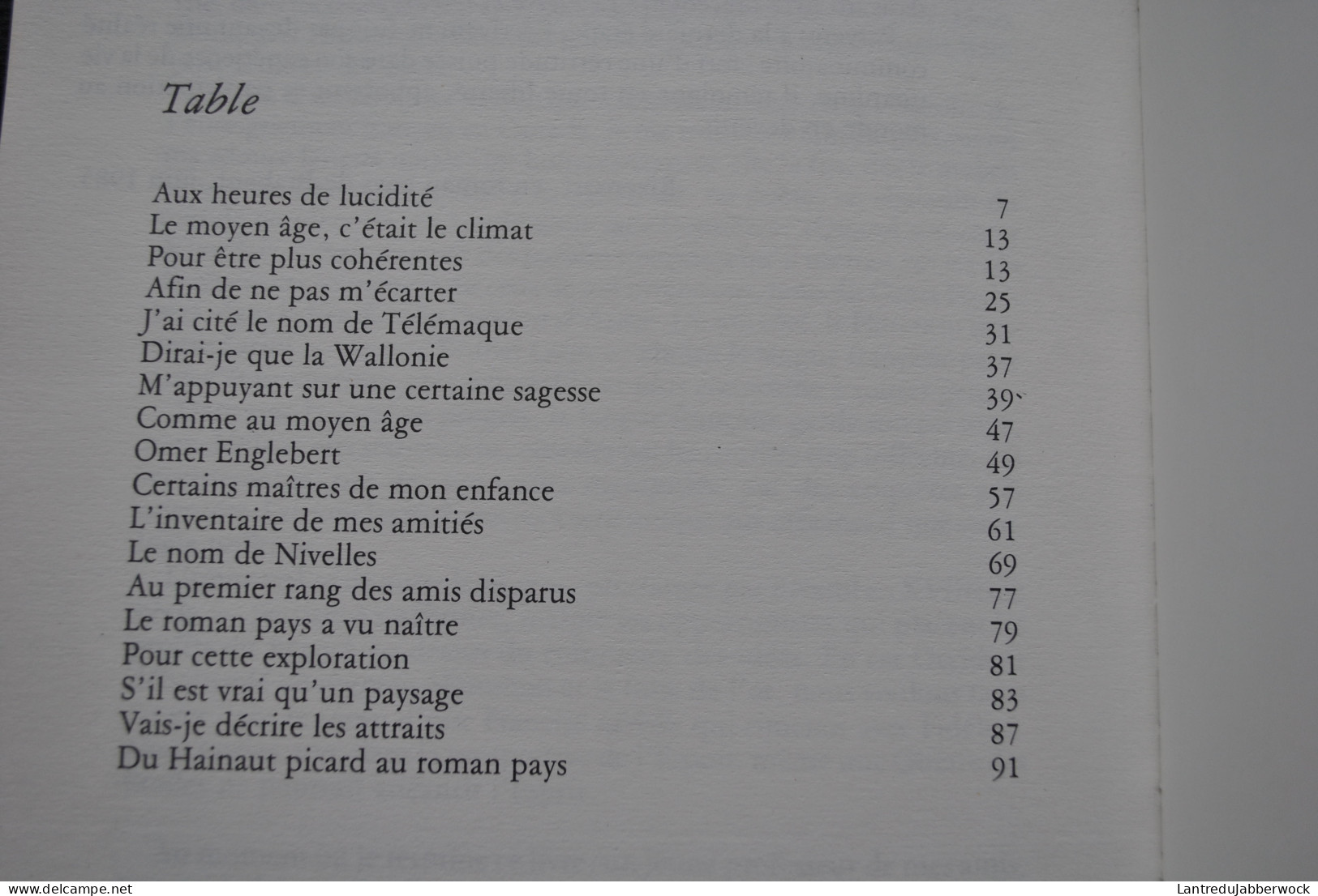 L'imaginaire Wallon De Marcel LOBET Du Hainaut Picard Au Roman Païs De Brabant LEGRAIN 1985 Régionalisme Nivelles - Belgique