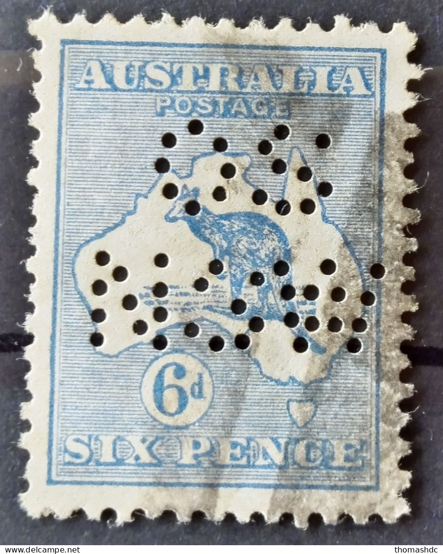 1913 6d Ultramarine 1st Wmk Die Il SG 9 BW 17 OS NSW - Usados