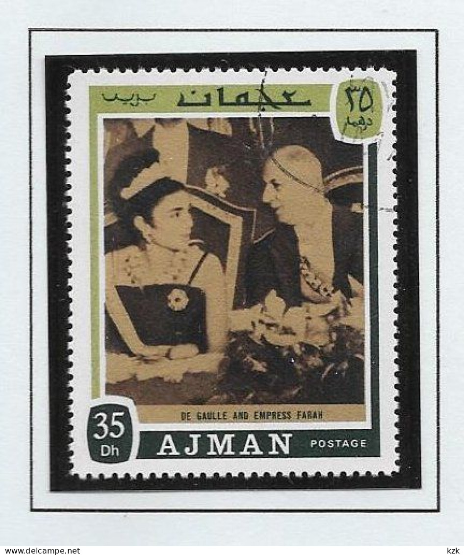 08	17 104		Émirats Arabes Unis - AJMAN - De Gaulle (Général)