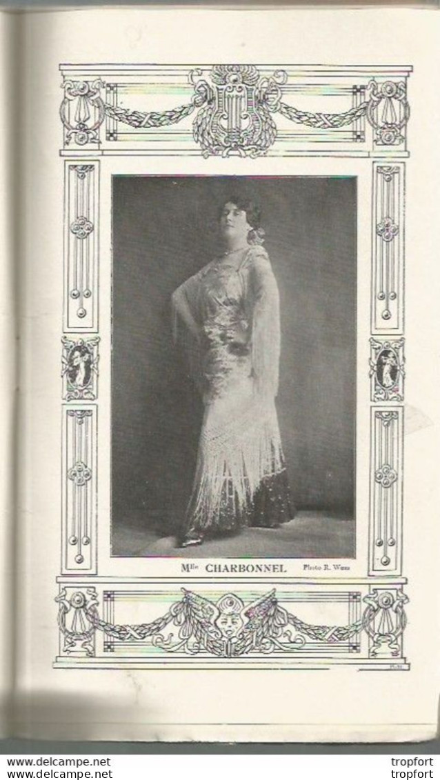 RT / Vintage Old French Theater Program 1911 / Programme Théâtre OPERA Vaisseau FANTOME Publicité MUCHA - Programme