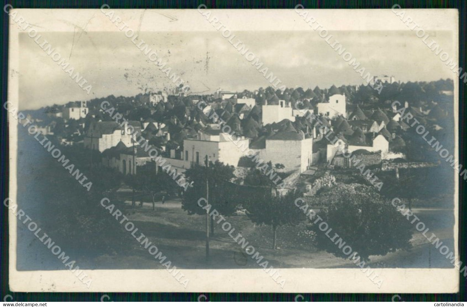 Bari Alberobello Trulli ABRASA Foto Cartolina RT2756 - Bari