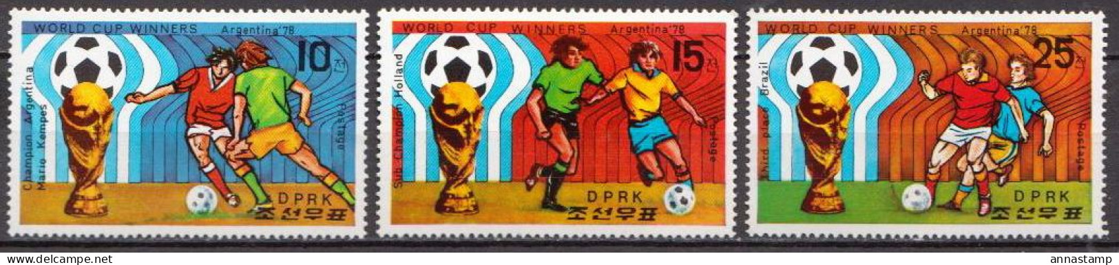 North-Korea MNH Set - 1978 – Argentina