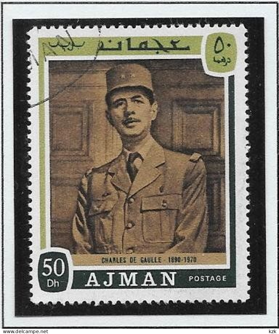 08	17 106		Émirats Arabes Unis – AJMAN - De Gaulle (Général)