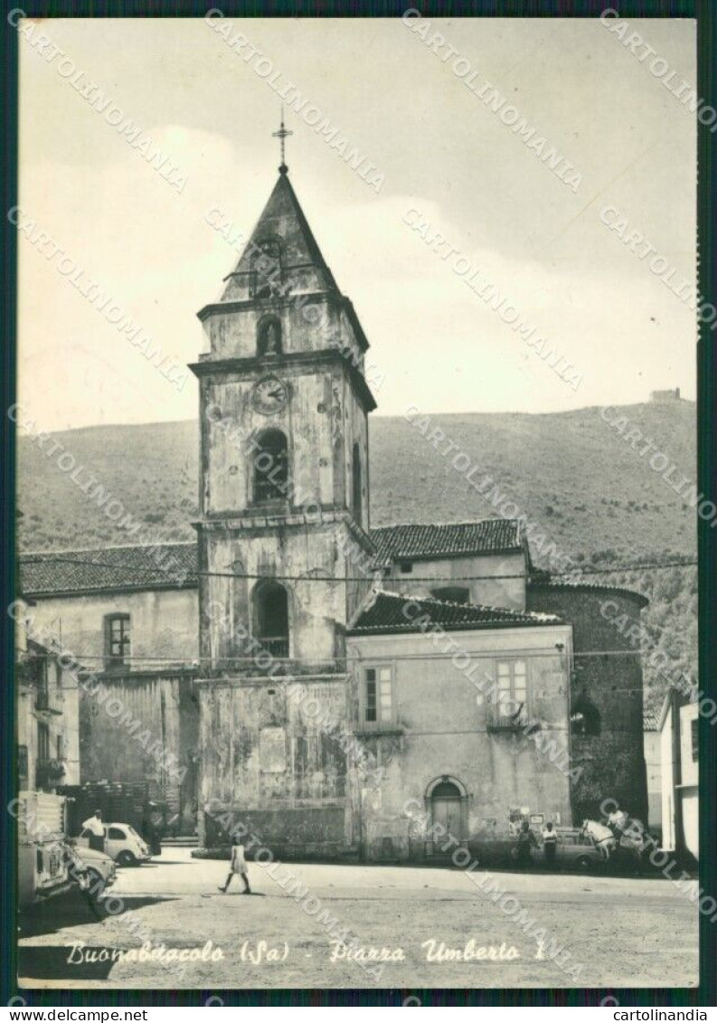 Salerno Buonabitacolo Auto MACCHIA Foto FG Cartolina ZKM7284 - Salerno