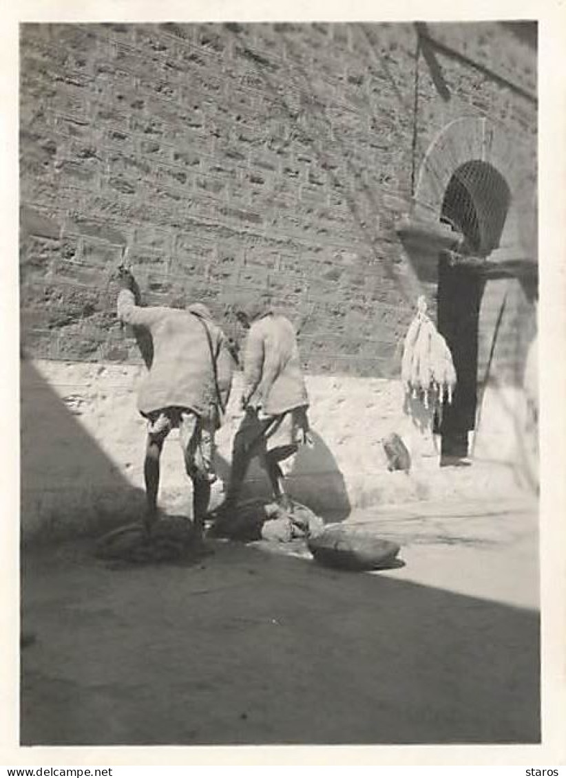 Photo - Inde - Prison D'UDAÏPUR - Les Prisonniers Au Travail - Format 8,5 X 11 Cm - India