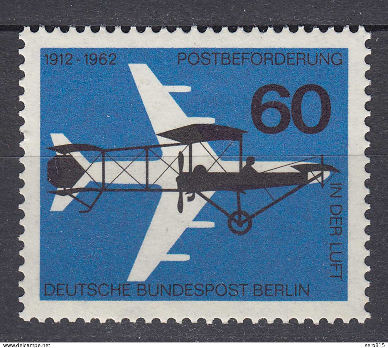 Germany - Berlin Stamps 1962 Michel 230 - 50 Jahre Luftpost-Beförderung  (81010 - Otros & Sin Clasificación