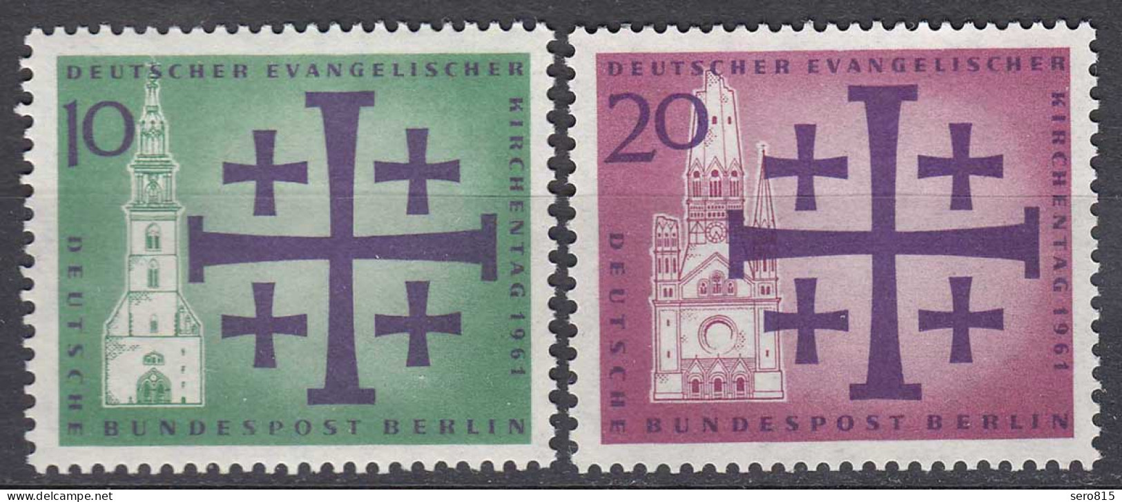 Germany - Berlin Stamps 1961 Michel 215-216 - Evangelischer Kirchentag  (81006 - Otros & Sin Clasificación