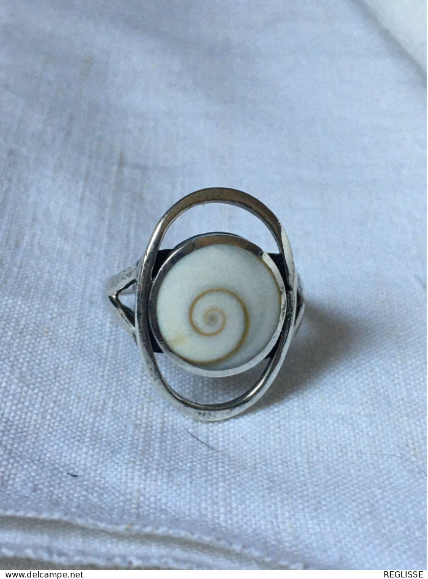 Bague En Argent Massif Taille :59 - Bagues