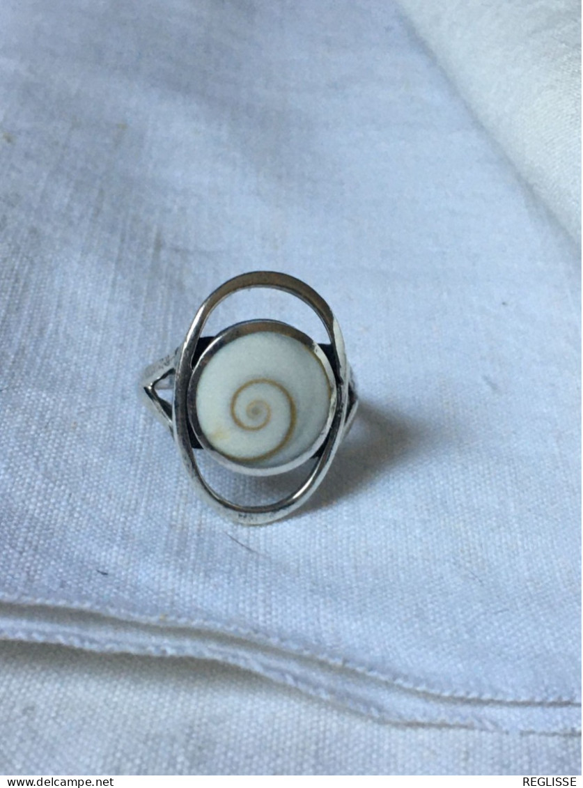 Bague En Argent Massif Taille :59 - Bagues