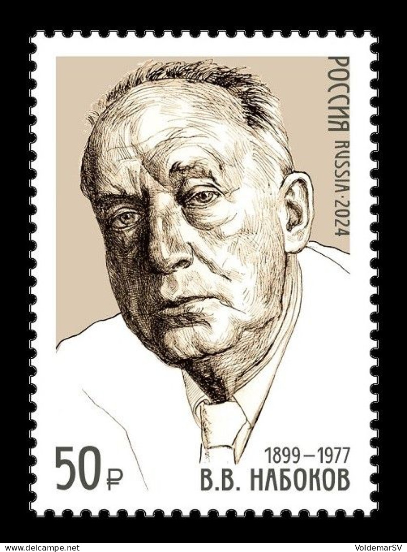 Russia 2024 MiNr. 3467 Novelist Vladimir Nabokov MNH ** - Neufs