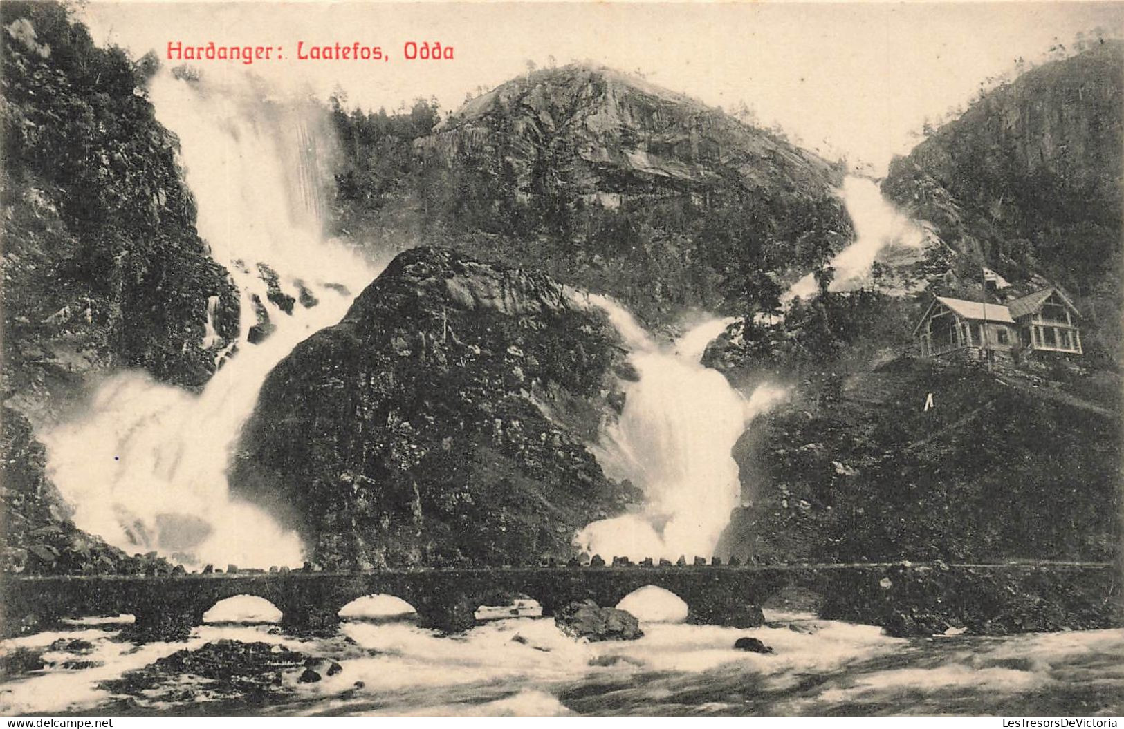 NORVEGE - Hardanger - Laatefos - Odda - Carte Postale Ancienne - Noruega