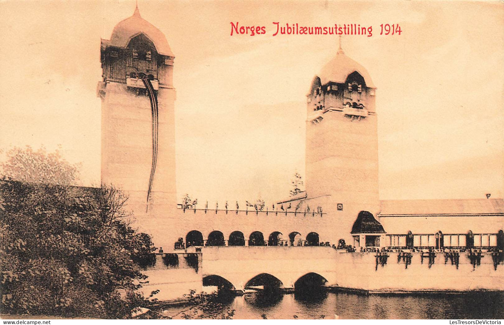 NORVEGE - Frognerparken - Norges Jubilæumsutstilling 1914 - Carte Postale Ancienne - Noruega