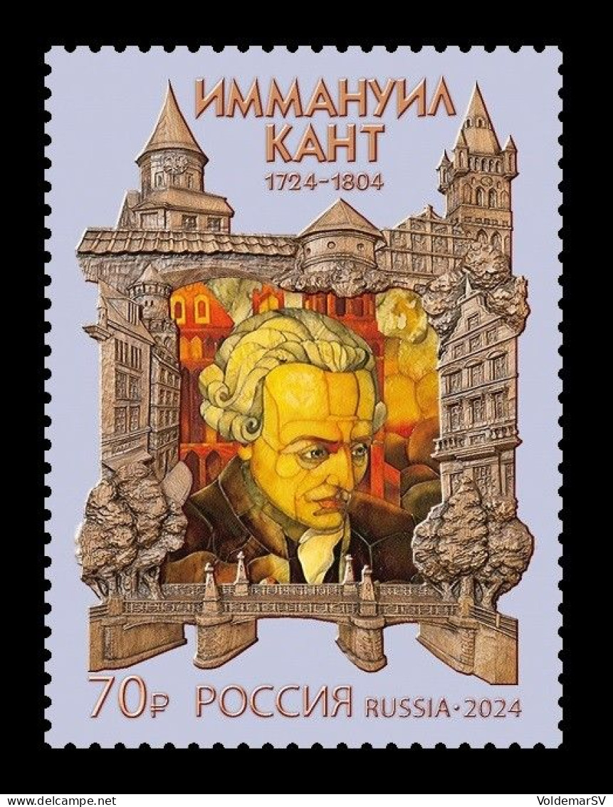 Russia 2024 MiNr. 3468 Philosopher Immanuel Kant MNH ** - Nuovi