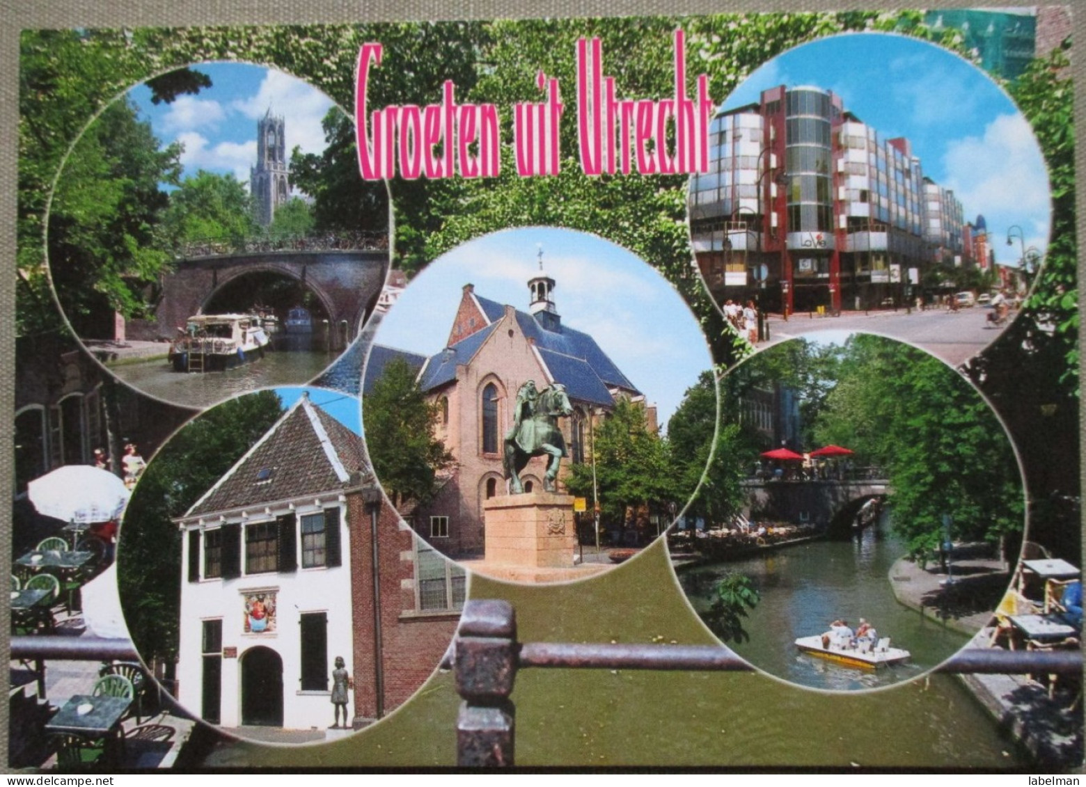 NETHERLANDS HOLLAND AMSTERDAM CITY TOWN VIEWS CARD KARTE POSTKARTE POSTCARD ANSICHTSKARTE CARTOLINA CARTE POSTALE - Utrecht