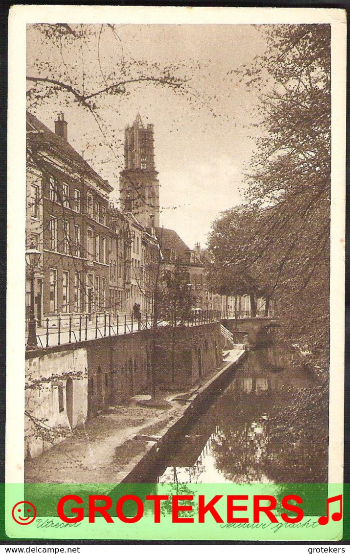 UTRECHT 3 Kaarten -Nieuwe Gracht 1913-Dom 1913-Kloostergang 1935 - Utrecht