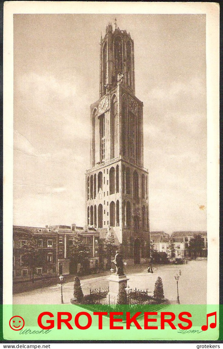UTRECHT 3 Kaarten -Nieuwe Gracht 1913-Dom 1913-Kloostergang 1935 - Utrecht