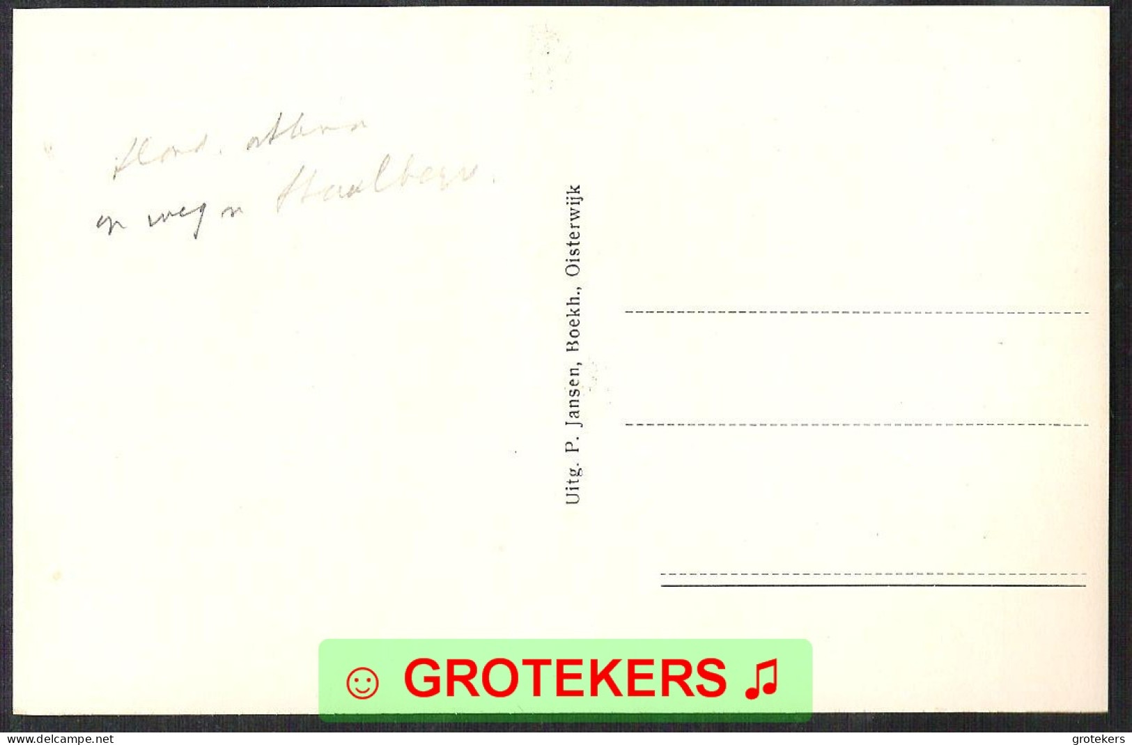 OISTERWIJK  5 kaarten van de vennen ca 1935