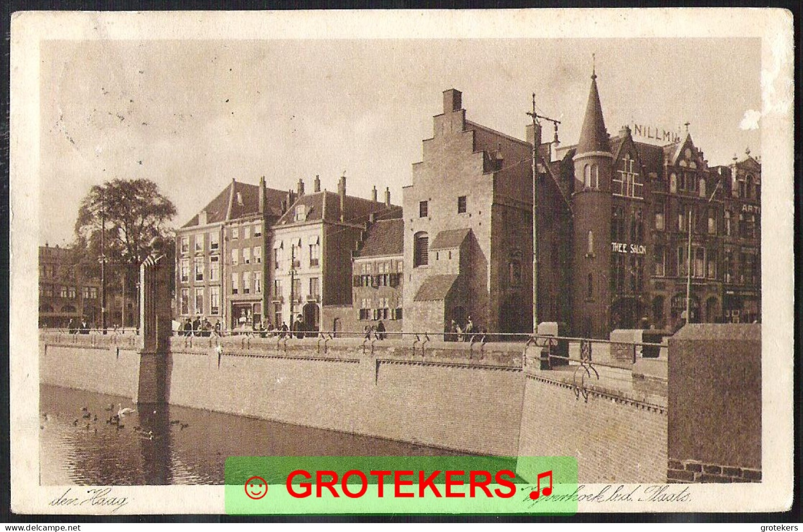 DEN HAAG Vijverhoek Bij De Plaats 1927 - Den Haag ('s-Gravenhage)
