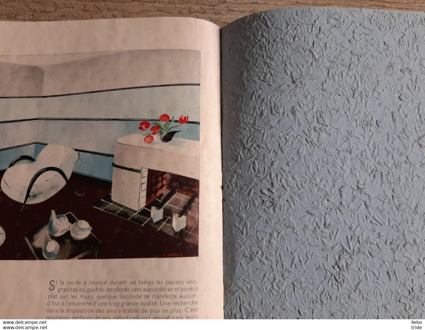 Revue N°4 Décor D'aujourd'hui 1934 Art Décoratif éclairage Lalique Meubles Radio Papier Peint Primavera - Huis & Decoratie