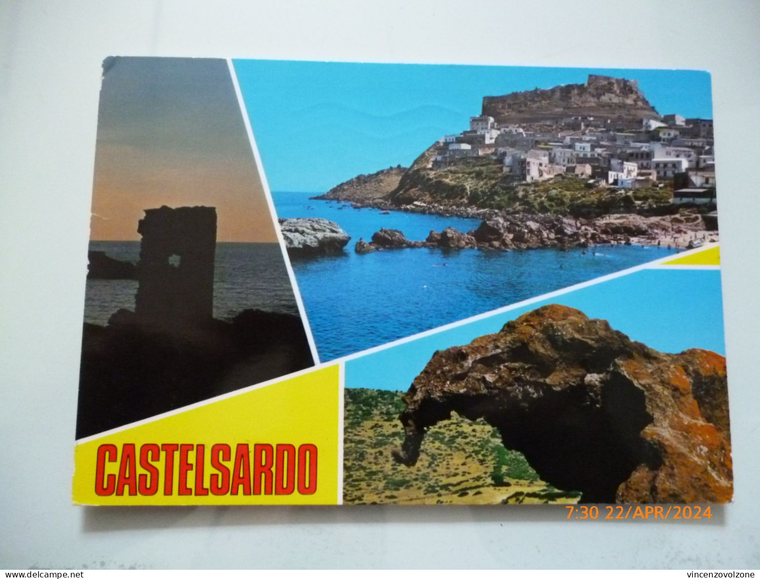 Cartolina Viaggiata "CASTELSARDO" Vedutine 1988 - Sassari