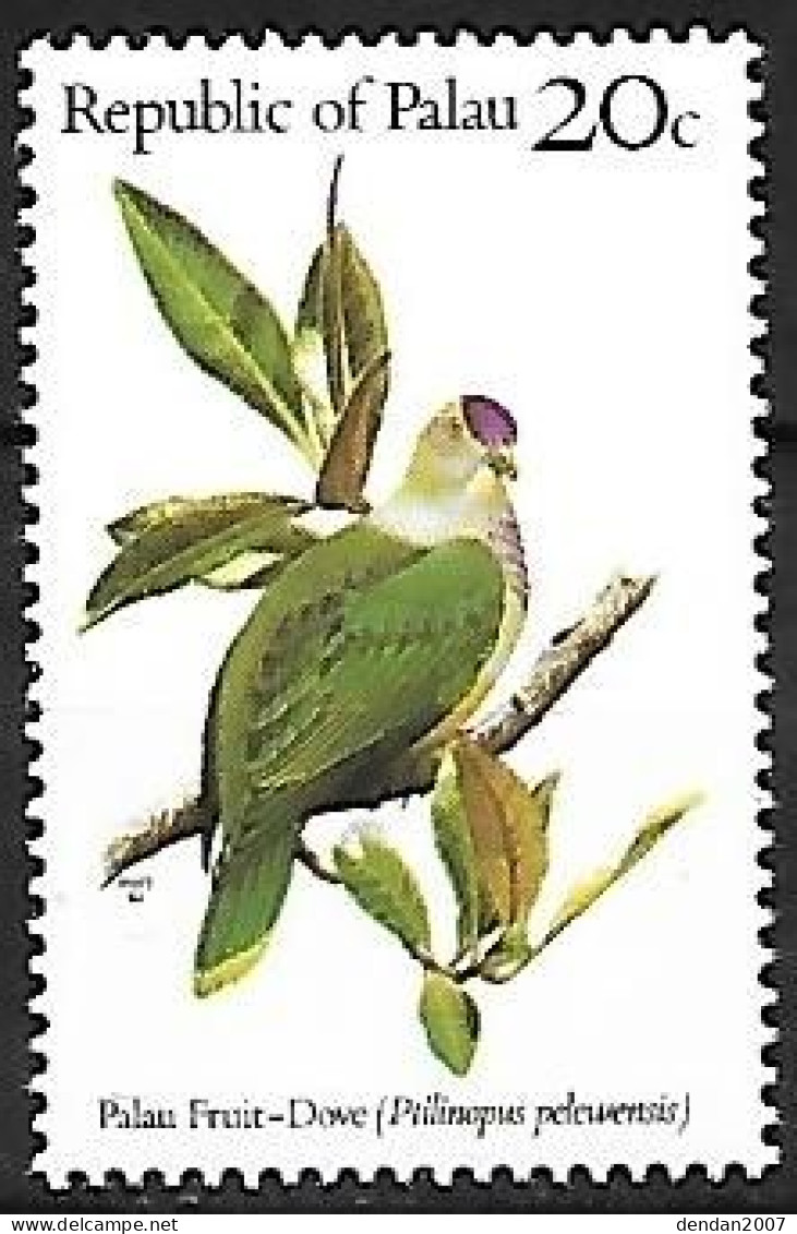 Palau - MNH ** 1983 :  Palau Fruit Dove  -  Ptilinopus Pelewensis - Palomas, Tórtolas