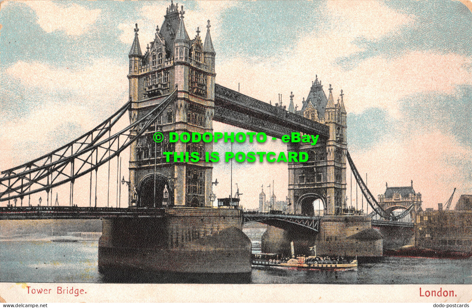 R462513 London. Tower Bridge. Postcard - Sonstige & Ohne Zuordnung