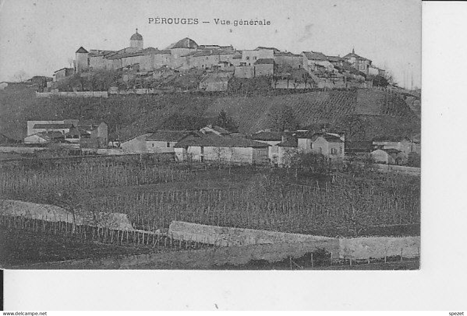 PEROUGES : Vue Générale - Pérouges