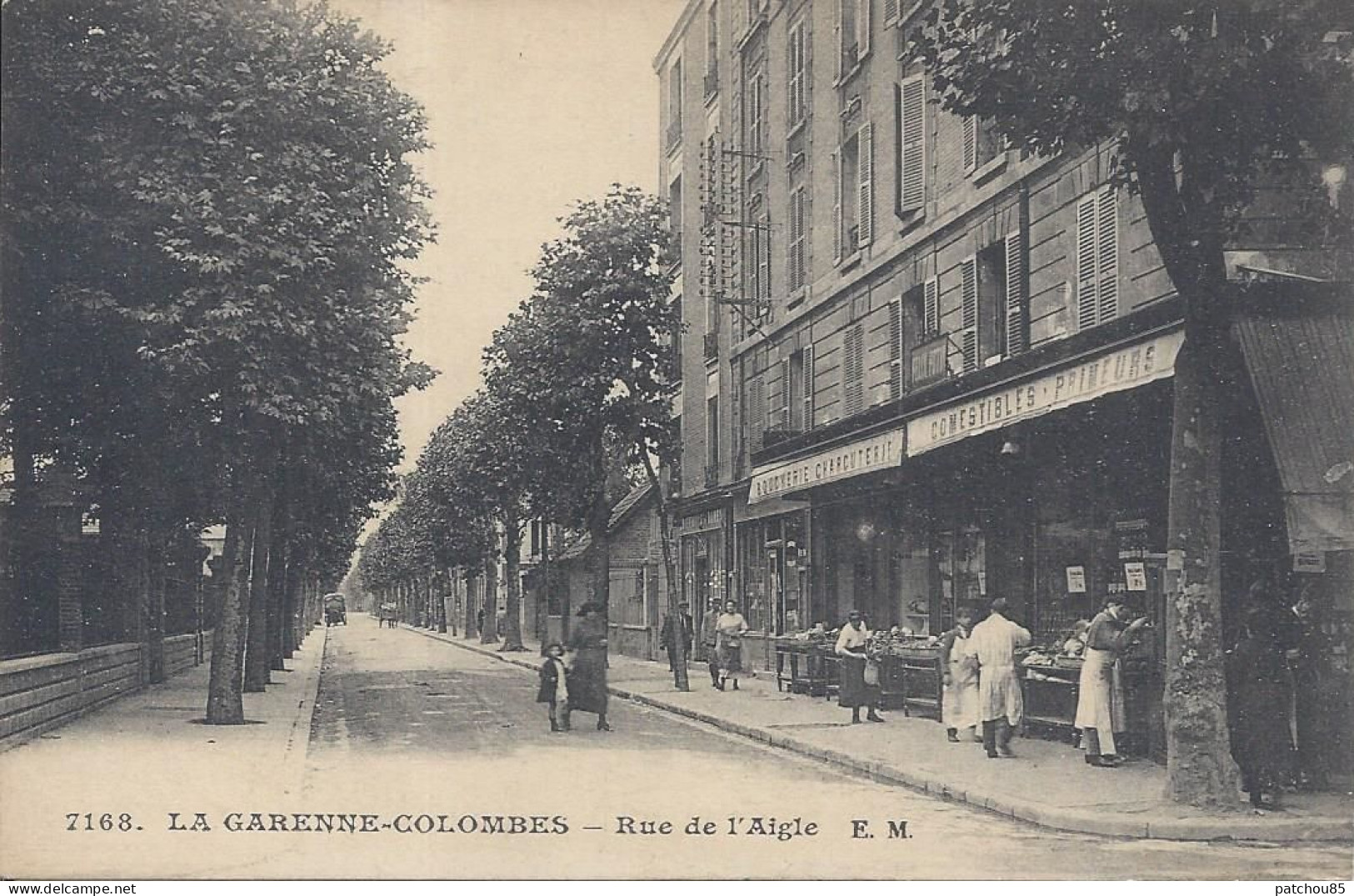 CPA  France  92  Hauts De Seine  La Garenne Colombes   Rue De L’Aigle - La Garenne Colombes