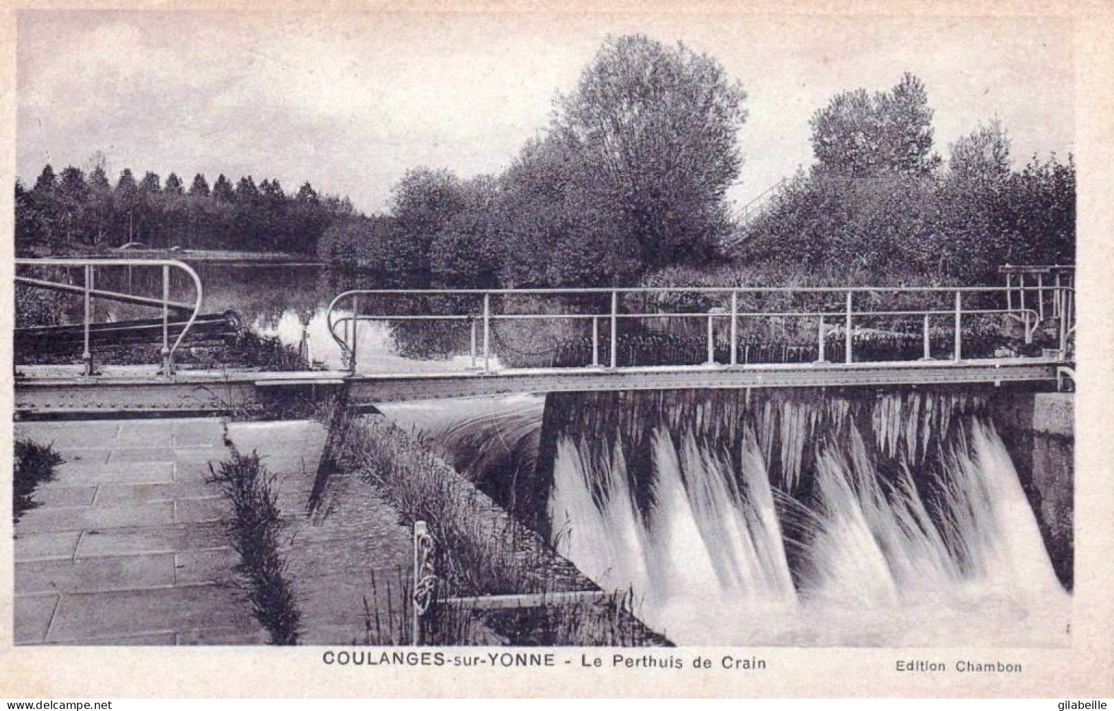 89 - Yonne -  COULANGES Sur YONNE -   Le Perthuis De Crain - Coulanges Sur Yonne