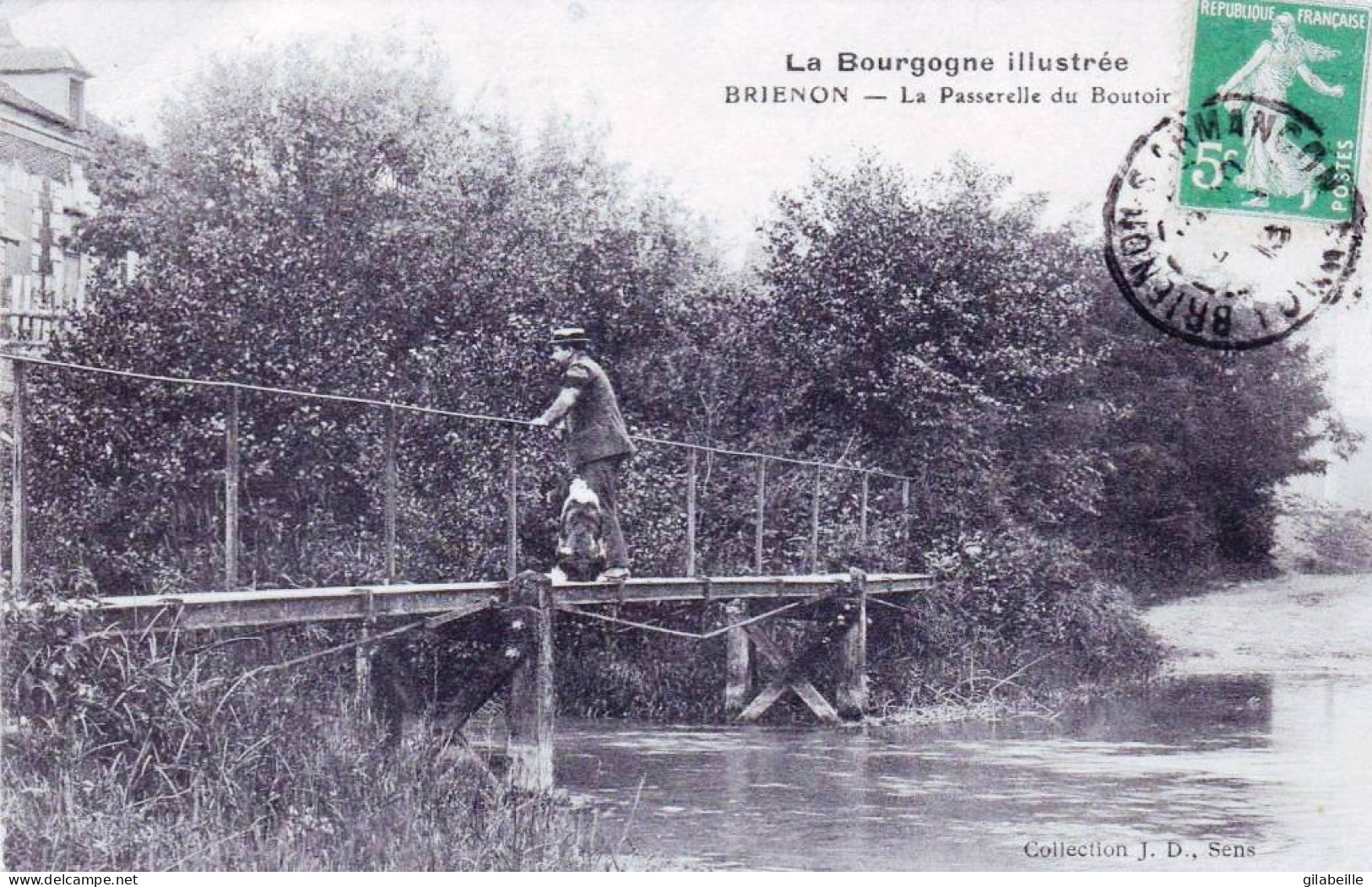 89 - Yonne - BRIENON Sur ARMANCON -  La Passerelle Du Boutoir - Brienon Sur Armancon