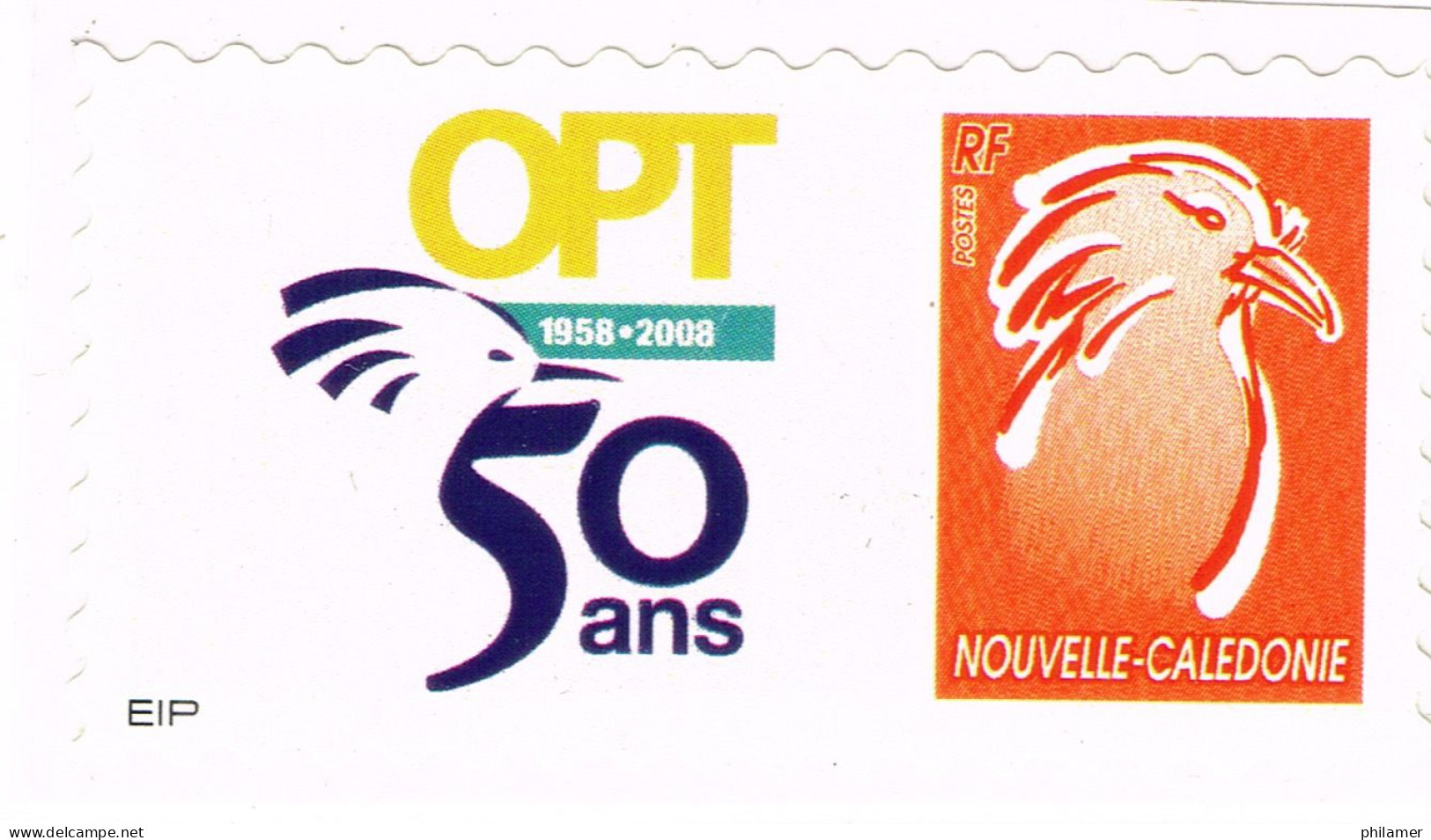 NOUVELLE CALEDONIE NEW CALEDONIA Timbre A Moi Personnalis Public YT 1051 TPNC3 Cagou Lavergne Rouge Neuf TB - Unused Stamps