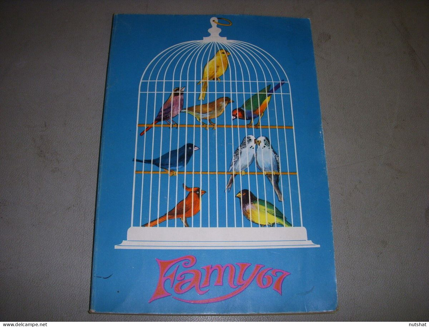 FAMILISTERE FAMY 1967 OISEAUX Du MONDE En COULEURS USINE De La RANCE BASKET BALL - Otros & Sin Clasificación