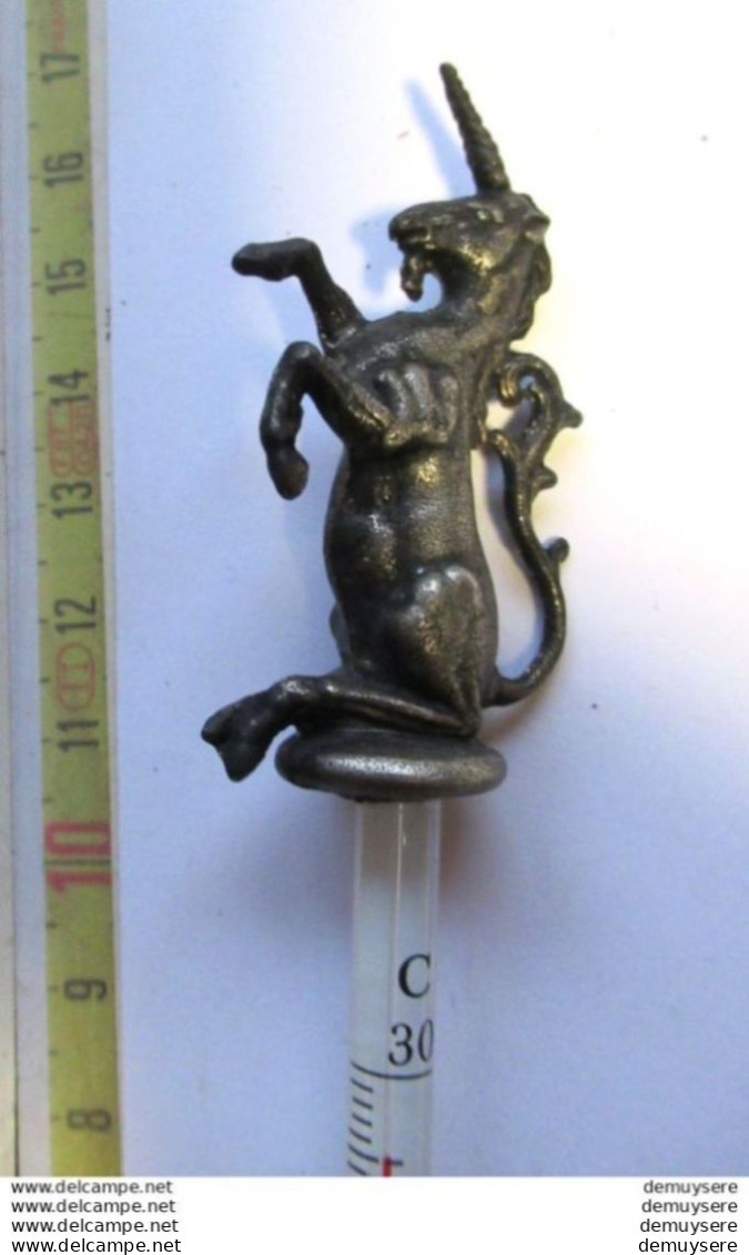 Lade D   - Thermometer Met Eenhoorn -  Thermomètre Avec Licorne - Otros Aparatos