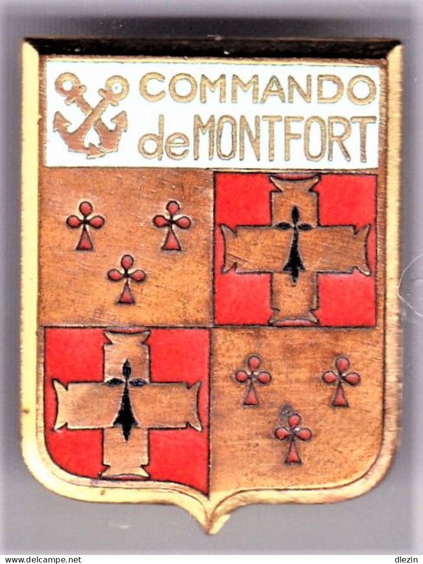 Commando Marine De MONFORT. T3. Arthus Bertrand. émail Grand Feu. - Army