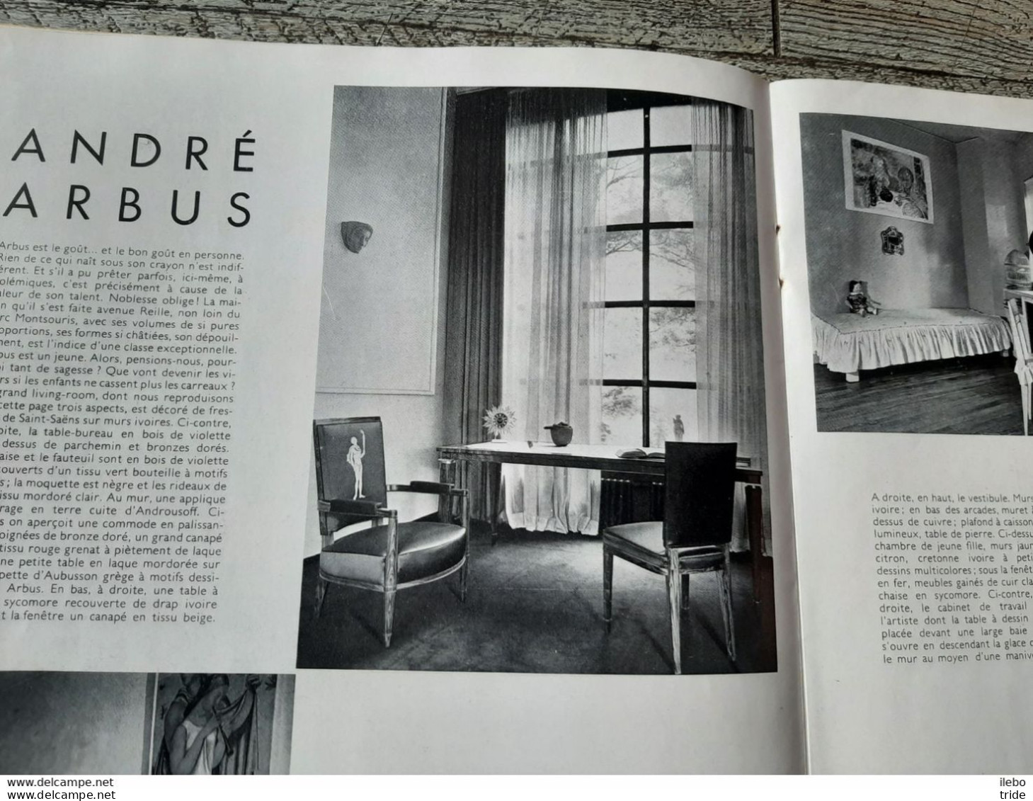 Revue N°30 Décor D'aujourd'hui 1938 Jourdain Le Corbusier Arbus Guéden Décors De Cinéma Drouain - Casa & Decorazione