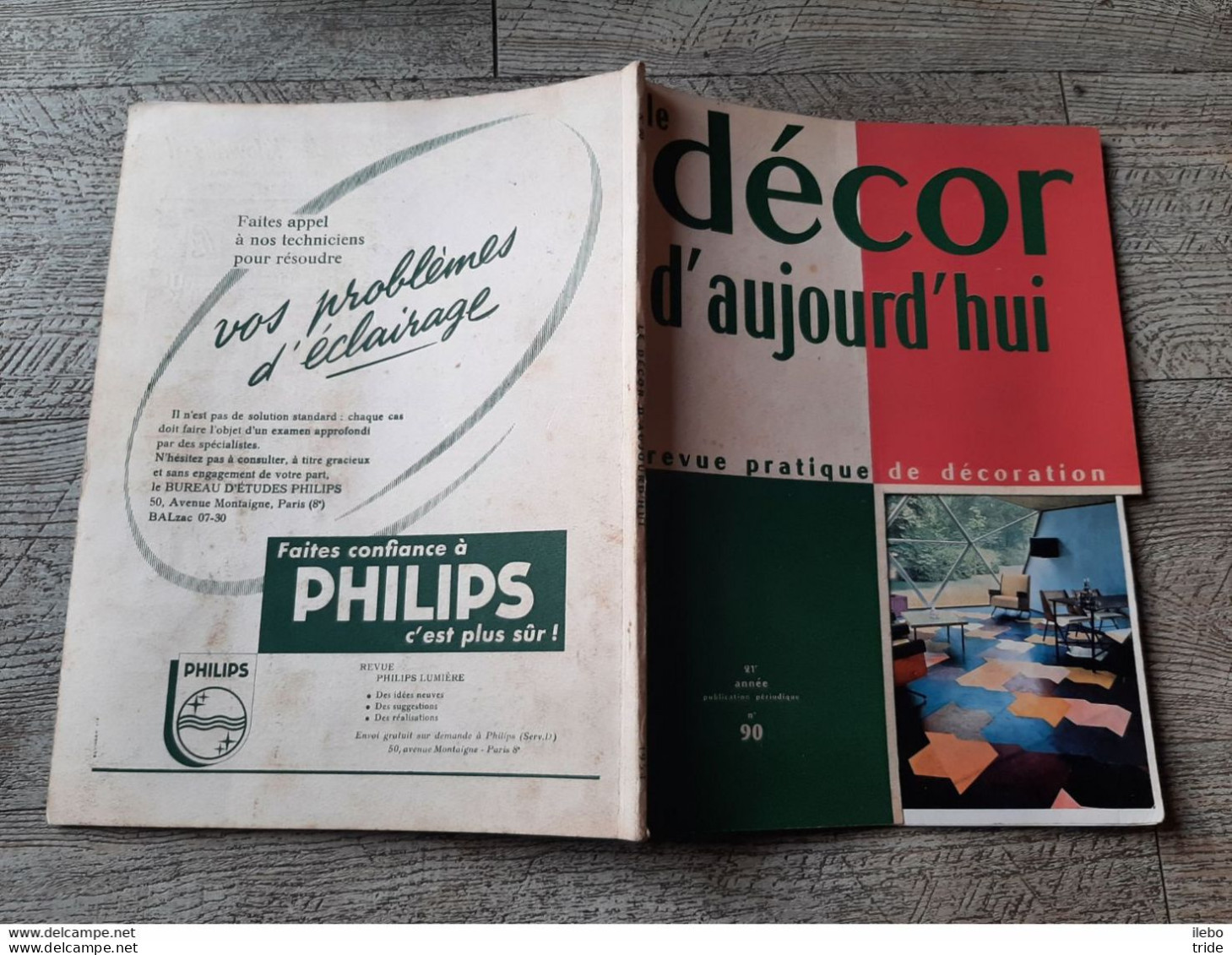 Revue N°90 Décor D'aujourd'hui 1952 Triennale De Milan Sièges Cloisons - Huis & Decoratie