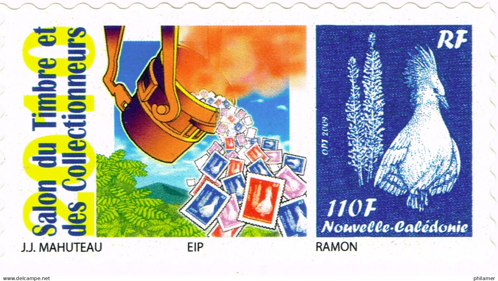 NOUVELLE CALEDONIE NEW CALEDONIA Timbre A Moi Personnalis Public YT 1100A TPNC6 Salon Noumea Ramon Neuf TB - Unused Stamps