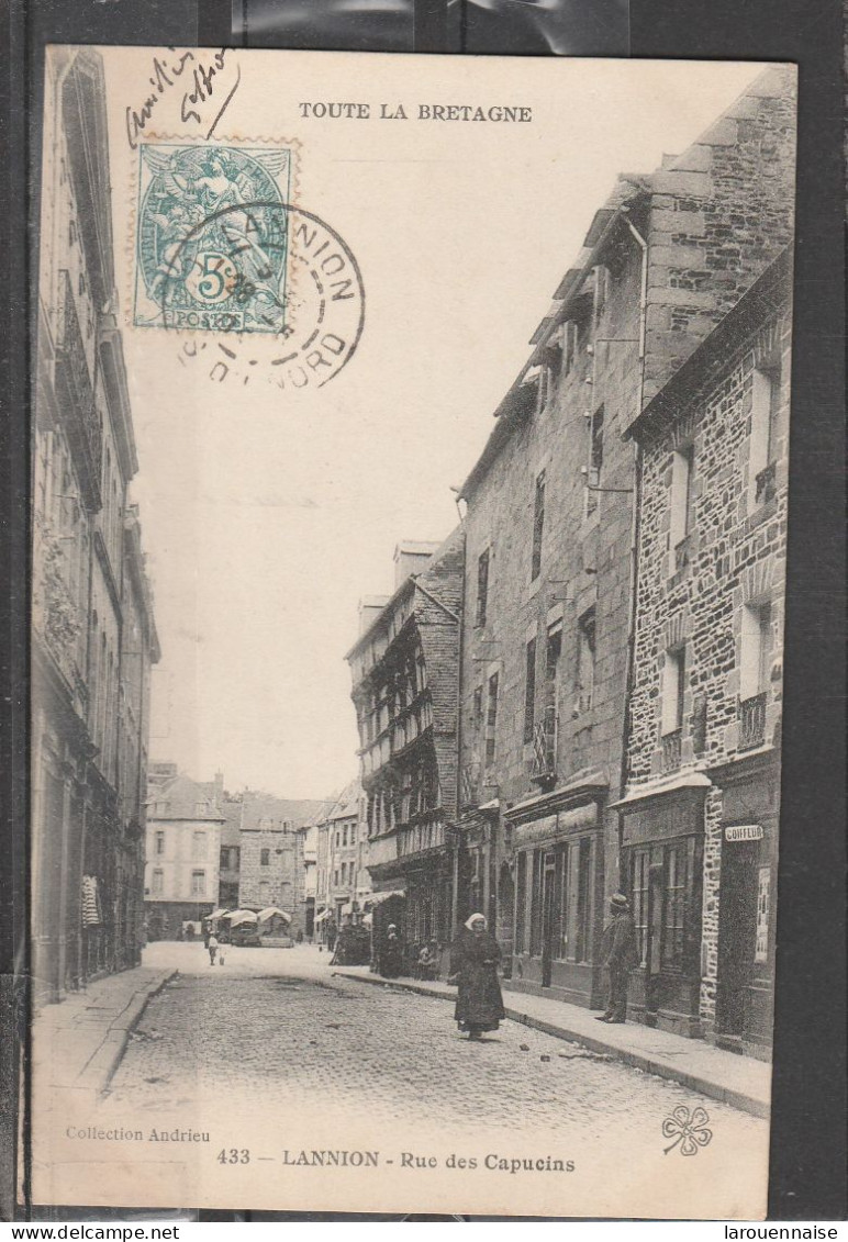 22 - LANNION - Rue Des Capucins - Lannion