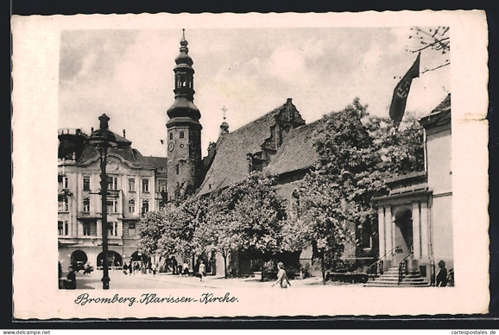 AK Bromberg, Klarissen-Kirche,   - Westpreussen