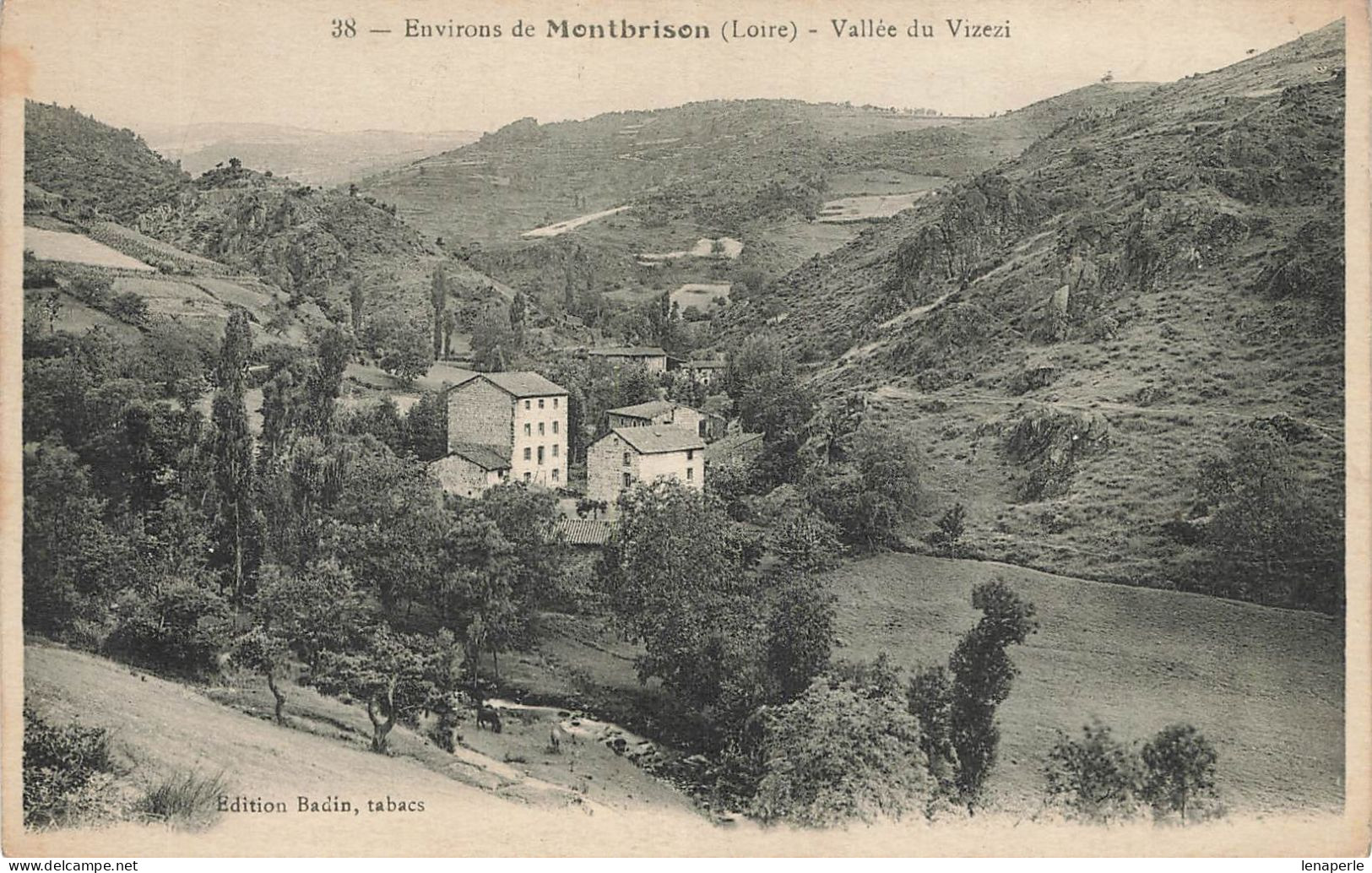 D7593 Environs De Montbrison Vallée Du Vizezi - Montbrison