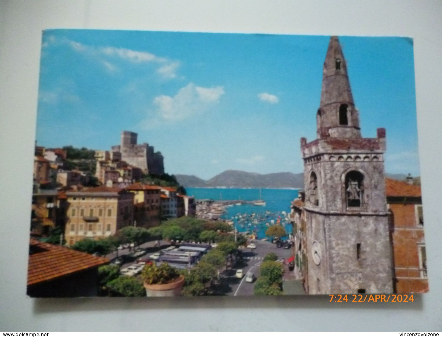 Cartolina Viaggiata "LERICI L'Antico Campanile Di S. Rocco" 1975 - La Spezia