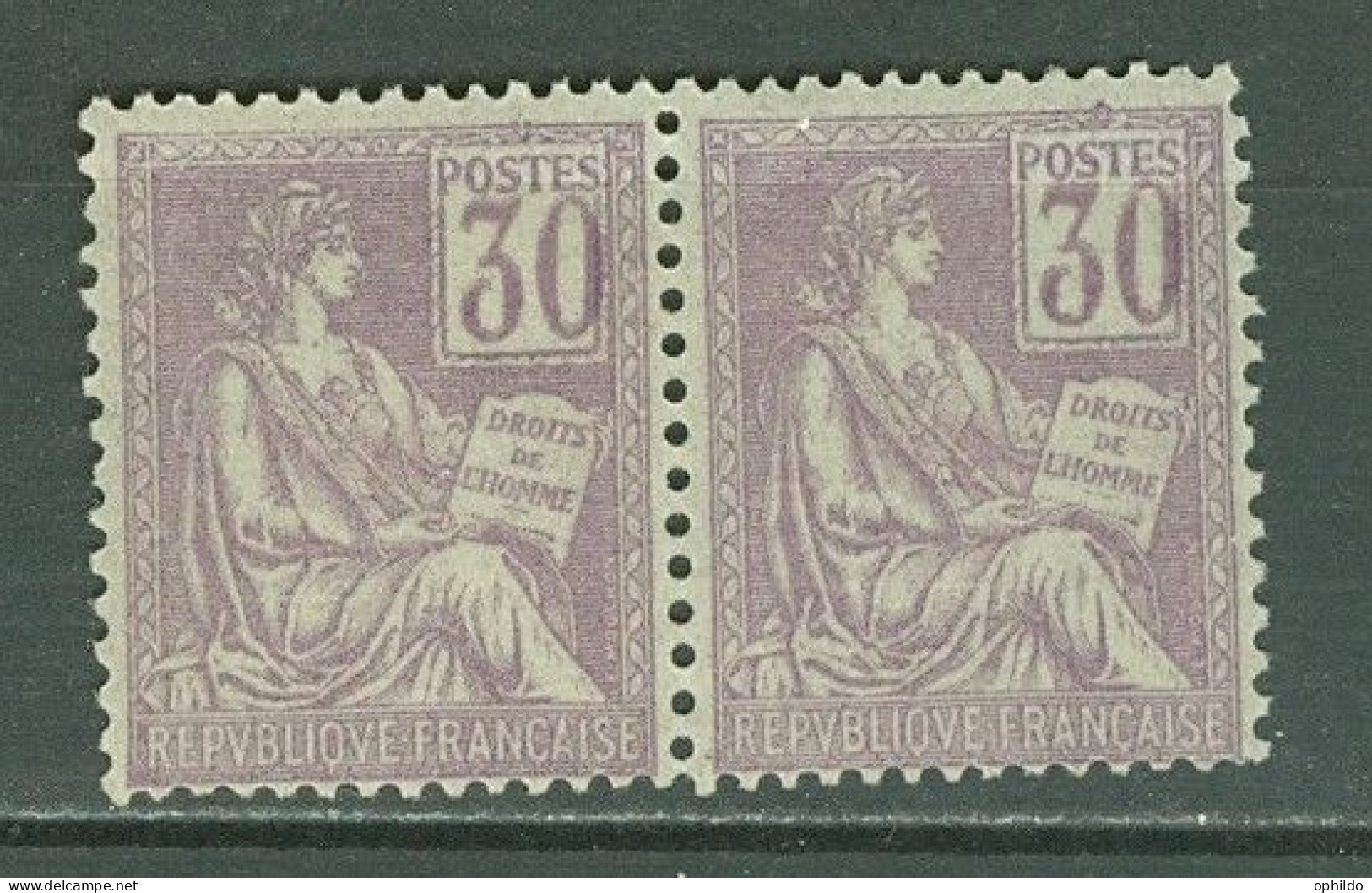 France 115 En Paire * * SUP Voir Description Et Scan - Unused Stamps