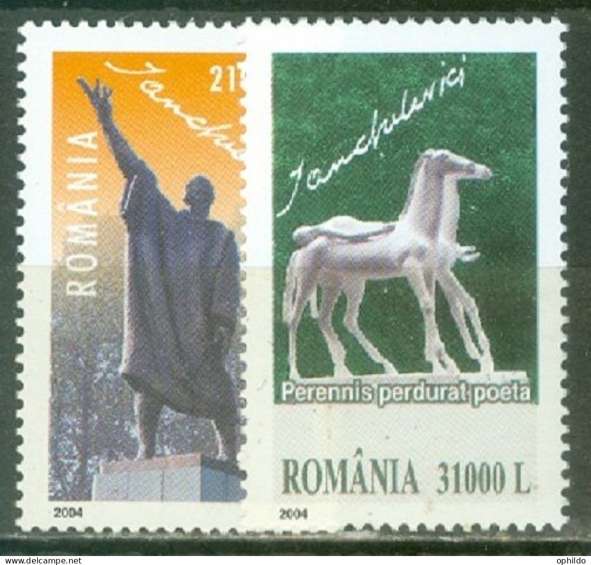 Roumanie  Michel  5863/5864 * *  TB   Cheval   - Unused Stamps