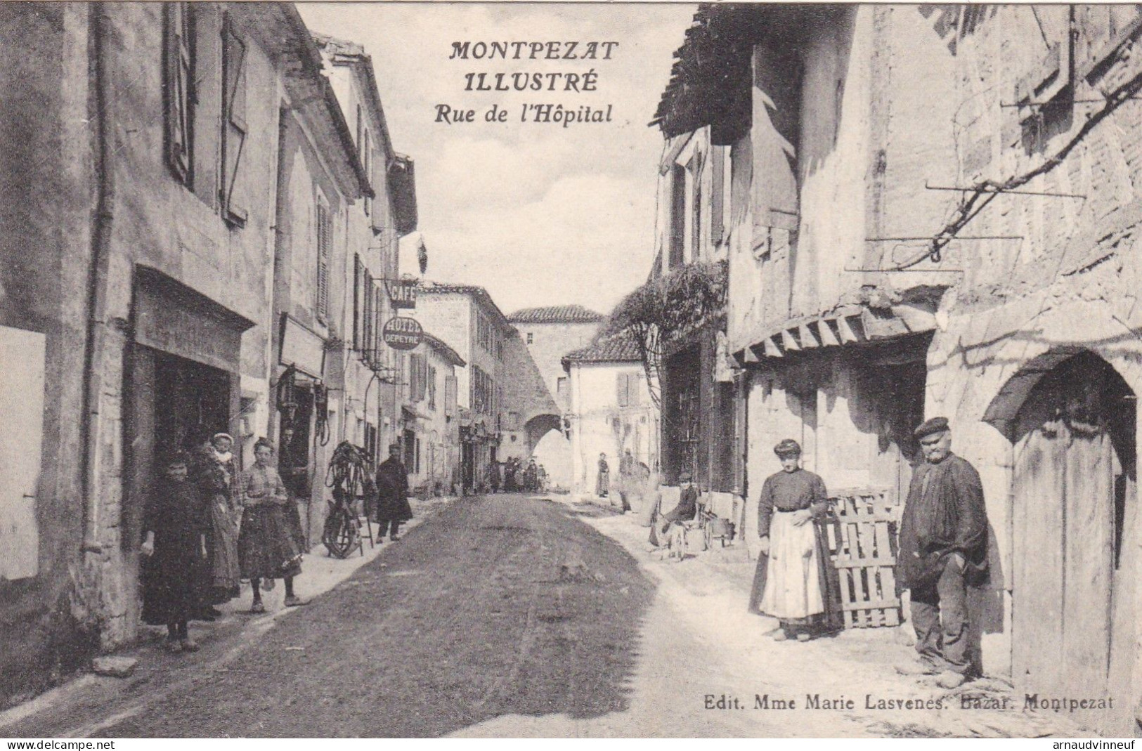 82-MONTPEZAT RUE DE L HOPITAL - Montpezat De Quercy