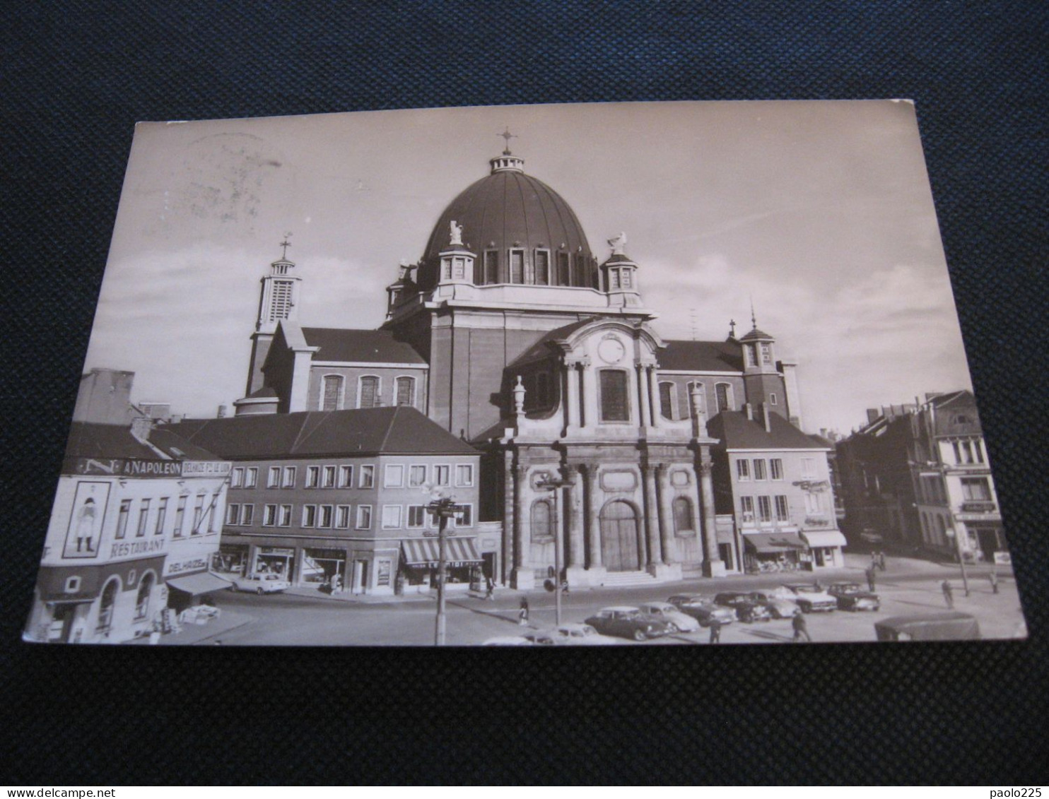 CHARLEROI - BASILICA DI SAN CRISTOPHE BN VG 1962   Qui Entrate! - Charleroi