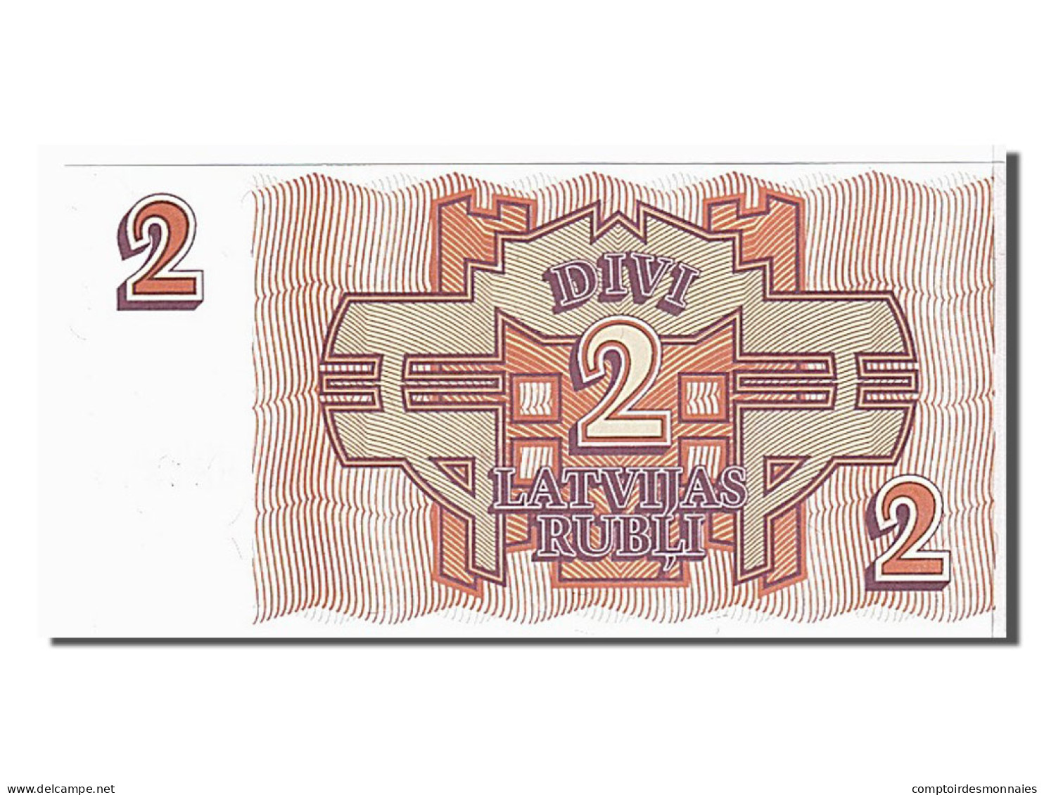 Billet, Latvia, 2 Rubli, 1992, KM:36, NEUF - Lettonie